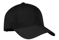 Port Authority Nylon Twill Performance Cap - Black