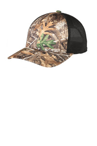 Port Authority  Performance Camouflage Mesh Back Snapback Cap C892 - Realtree Edge/ Black