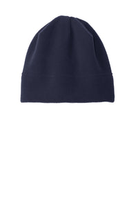 Port Authority R-Tek Stretch Fleece Beanie - Navy