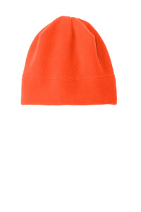 Port Authority R-Tek Stretch Fleece Beanie - Orange