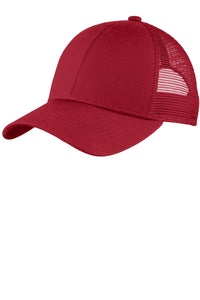 Port Authority Adjustable Mesh Back Cap - Chili Red