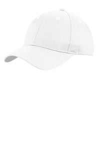 Port Authority Uniforming Twill Cap - White