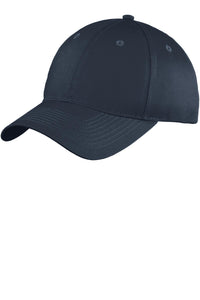 Port Authority Six-Panel Unstructured Twill Cap - Navy