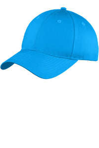 Port Authority Six-Panel Unstructured Twill Cap - Sapphire