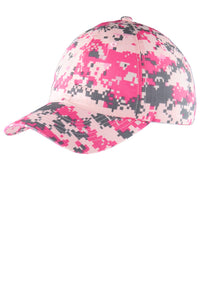 Port Authority Digital Ripstop Camouflage Cap - Pink Camo