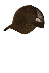 Port Authority  Pigment Print Mesh Back Cap - Brown