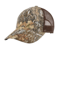 Port Authority Structured Camouflage Mesh Back Cap - Realtree Edge