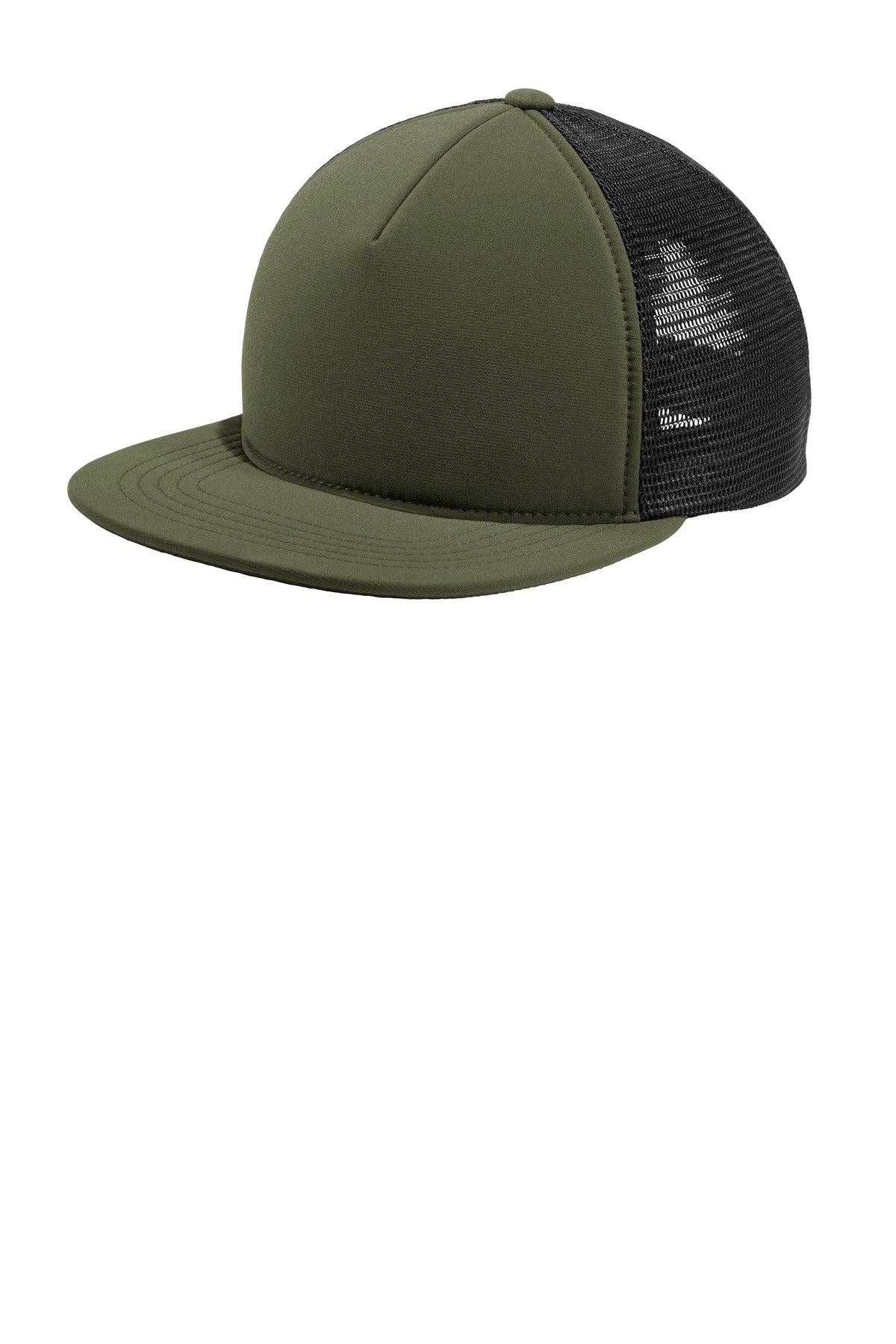 Port Authority  Flexfit 110  Foam Outdoor Cap - Army Green/ Black
