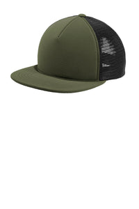 Port Authority  Flexfit 110  Foam Outdoor Cap - Army Green/ Black