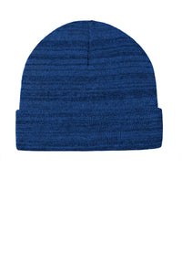 Port Authority  Knit Cuff Beanie C939 - True Royal Heather