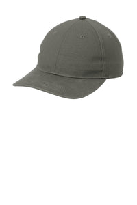 Port Authority Leather Strap Cap C963 - Deep Smoke