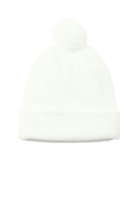 Port Authority Cozy Pom Beanie C978 - Marshmallow