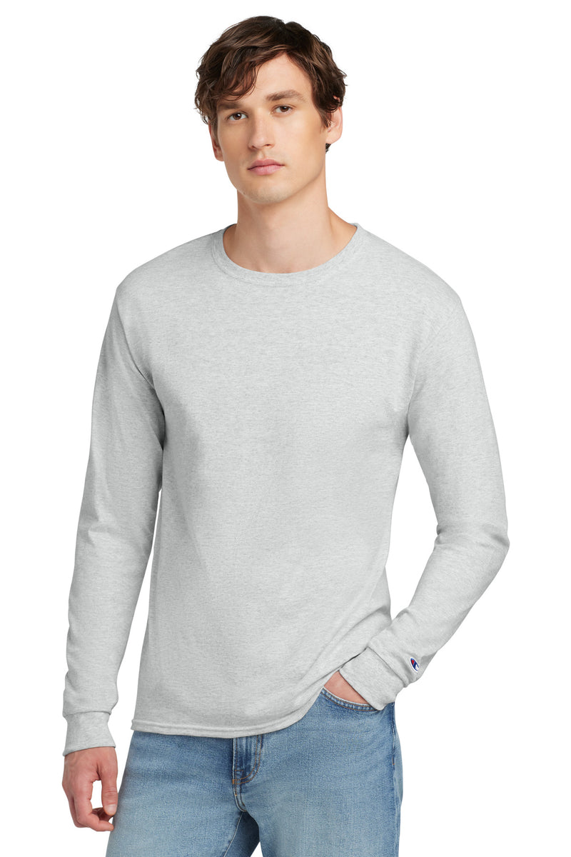 Champion  Heritage 5.2-Oz. Jersey Long Sleeve Tee CC8C