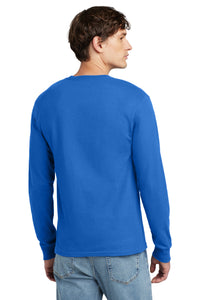 Champion  Heritage 5.2-Oz. Jersey Long Sleeve Tee CC8C - Athletic Royal Back