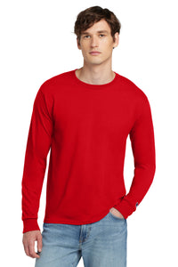 Champion  Heritage 5.2-Oz. Jersey Long Sleeve Tee CC8C - Red
