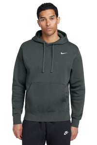 Nike Club Fleece Pullover Hoodie CJ1611 - Anthracite
