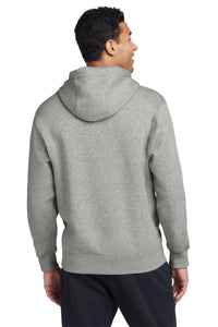 Nike Club Fleece Pullover Hoodie CJ1611 - Dark Grey Heather Back