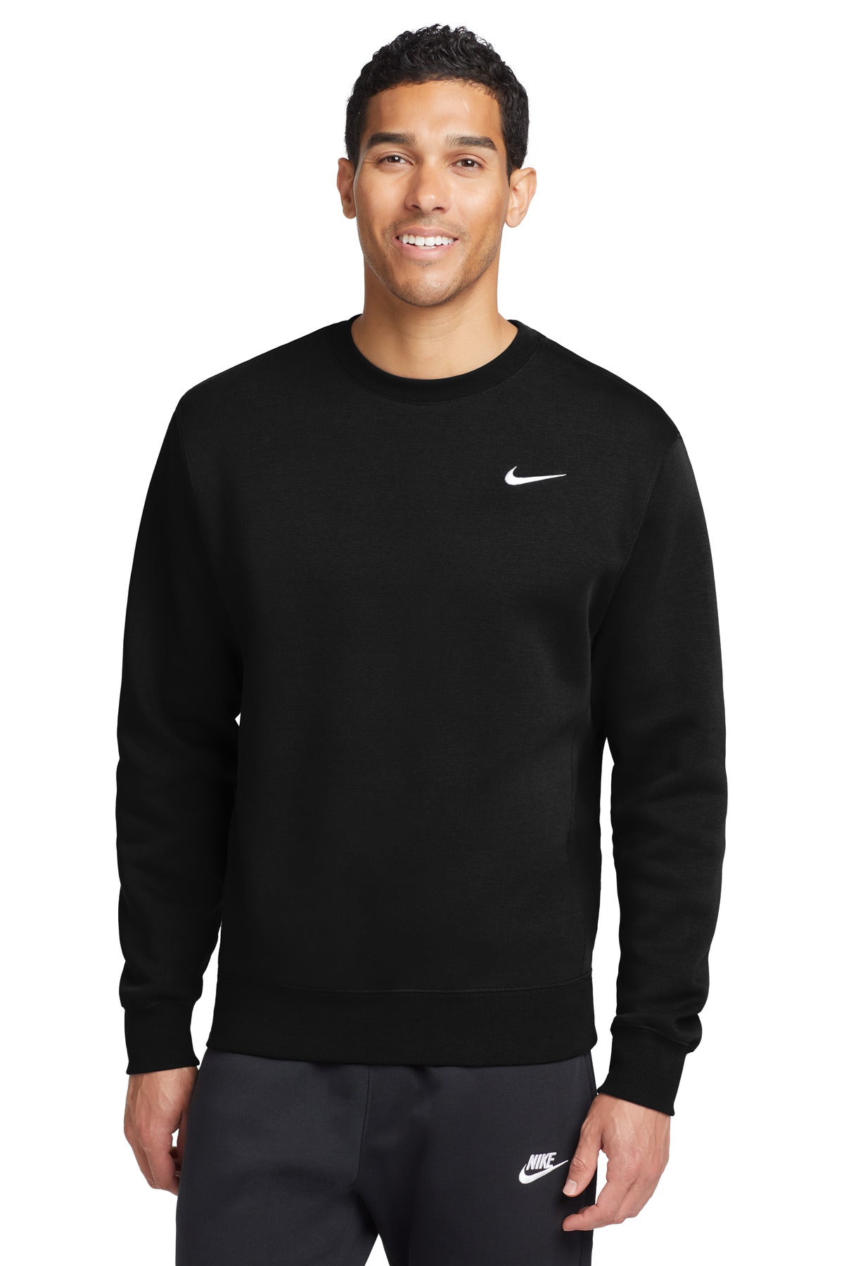 Nike Club Fleece Crew CJ1614 - Black