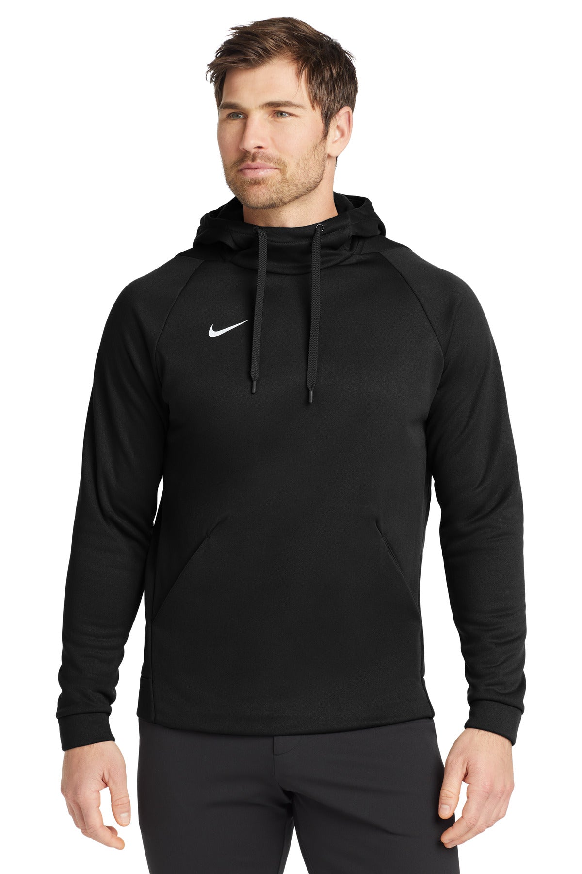 Nike Therma-FIT Pullover Fleece Hoodie  CN9473 - Team Black