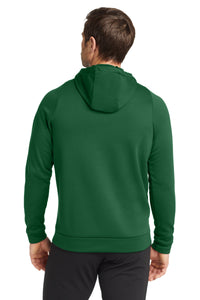 Nike Therma-FIT Pullover Fleece Hoodie  CN9473 - Team Dark Green Back