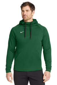 Nike Therma-FIT Pullover Fleece Hoodie  CN9473 - Team Dark Green