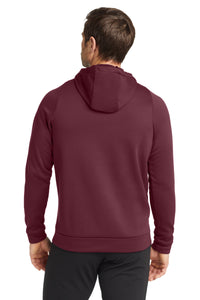 Nike Therma-FIT Pullover Fleece Hoodie  CN9473 - Team Dark Maroon Back