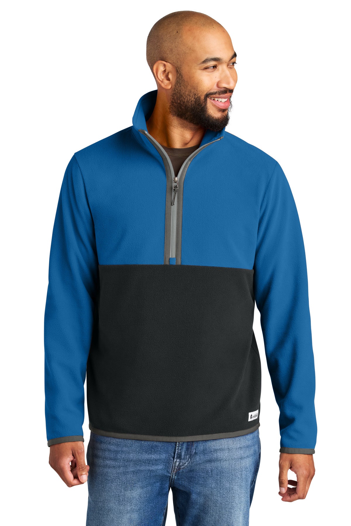 Cotopaxi Amado 1/2-Zip Fleece COTOM1691 - Atlantic/ Black
