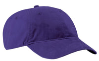 Port Authority Brushed Twill Low Profile Cap - Purple