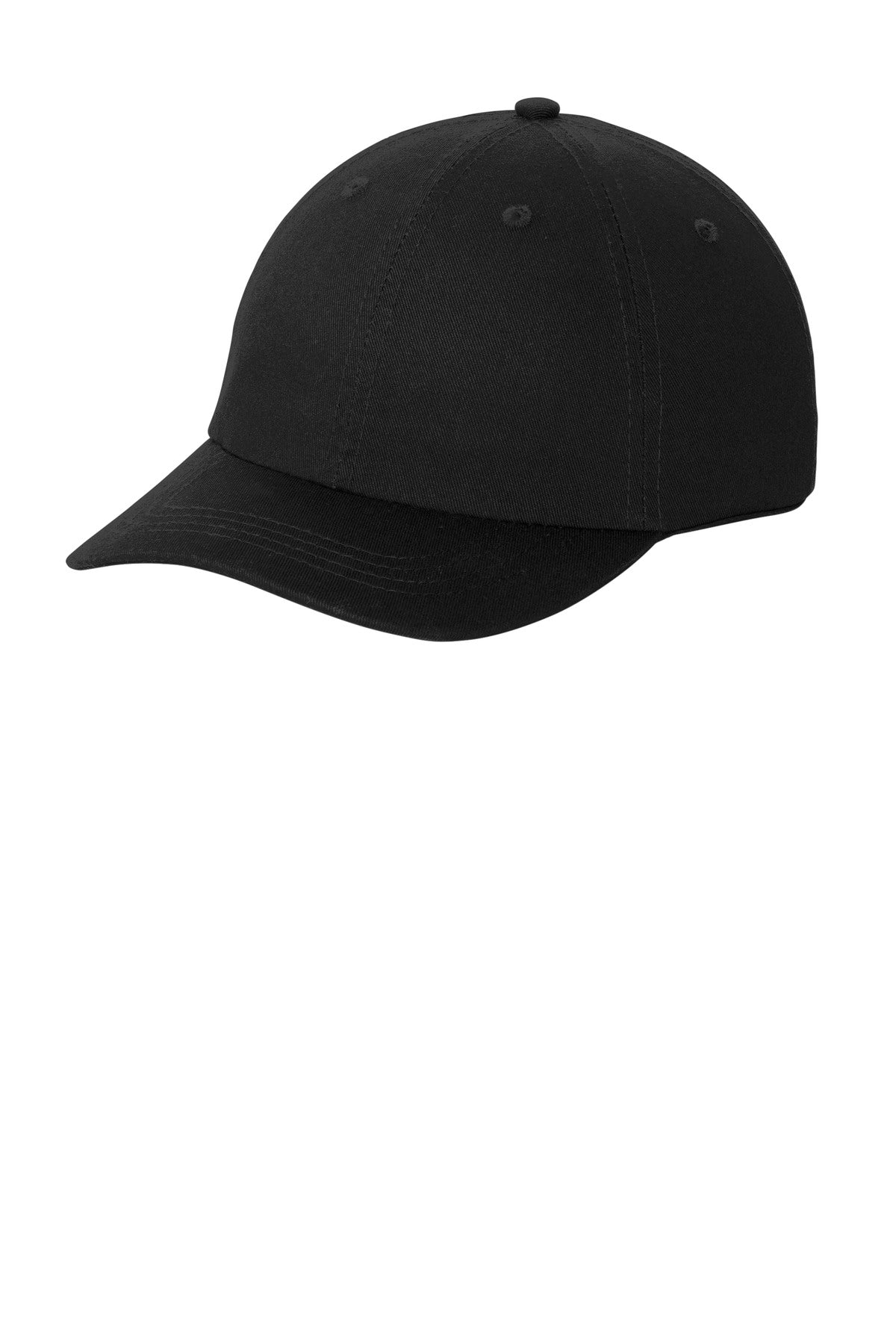 Port Authority Washed Twill Cap - Black