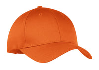 Port Authority Six-Panel Twill Cap - Orange