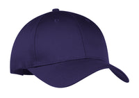 Port Authority Six-Panel Twill Cap - Purple