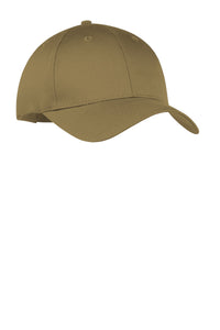 Port Authority Six-Panel Twill Cap - Coyote Brown