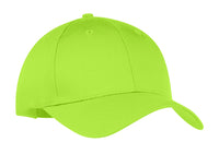 Port Authority Six-Panel Twill Cap - Lime