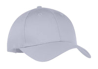 Port Authority Six-Panel Twill Cap - Silver