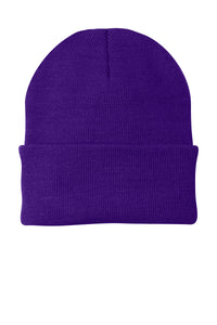 Port Authority Knit Cap - Athletic Purple
