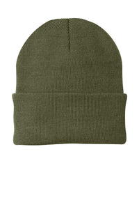 Port Authority Knit Cap - Olive Drab Green