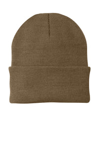 Port Authority Knit Cap - Woodland Brown