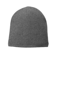 Port Authority Fleece-Lined Beanie Cap - Athletic Oxford