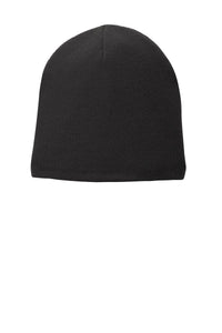 Port Authority Fleece-Lined Beanie Cap - Black