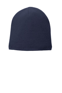 Port Authority Fleece-Lined Beanie Cap - Navy