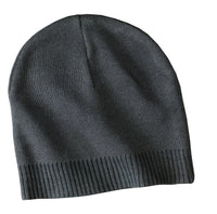 Port Authority 100% Cotton Beanie - Graphite
