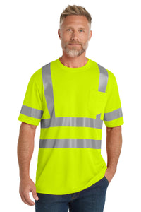 CornerStone  ANSI 107 Class 3 Mesh Tee - Safety Yellow