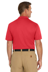 CornerStone  Industrial Snag-Proof Pique Pocket Polo - Red Back