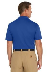 CornerStone  Industrial Snag-Proof Pique Pocket Polo - Royal Back