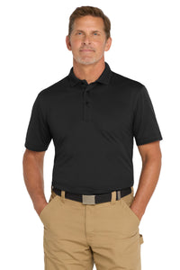 CornerStone  Industrial Snag-Proof Pique Polo - Black