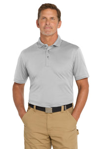 CornerStone  Industrial Snag-Proof Pique Polo - Light Grey