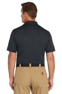 CornerStone  Industrial Snag-Proof Pique Polo - Navy Blue Back