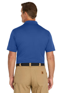 CornerStone  Industrial Snag-Proof Pique Polo - Royal Back