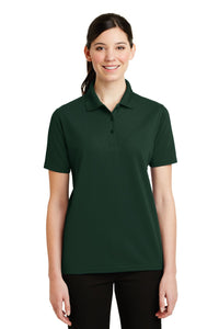DISCONTINUED CornerStone - Ladies Industrial Pique Polo - Dark Green