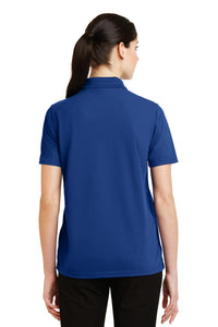 DISCONTINUED CornerStone - Ladies Industrial Pique Polo - Royal Back
